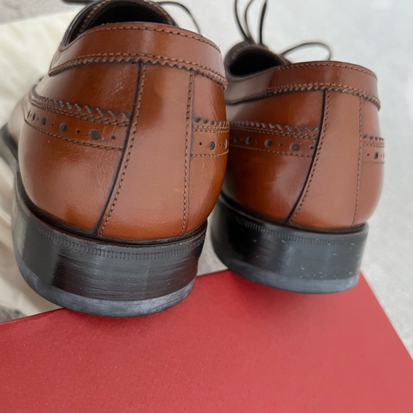 SALVATORE FERRAGAMO Men’s Leather Saddle Shoes | With Box & Dust Bags - Picture 4 of 13